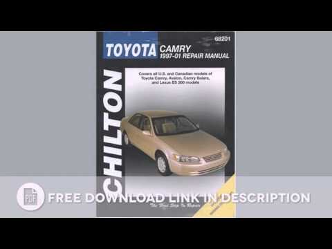 1997 Toyota Camry Repair Manual Download